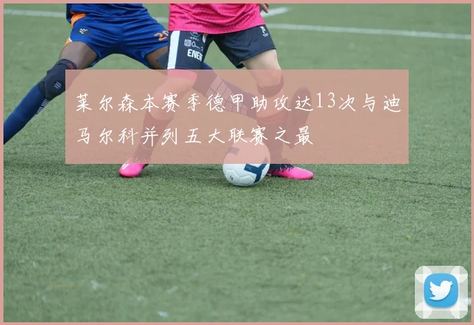 莱尔森本赛季德甲助攻达13次与迪马尔科并列五大联赛之最